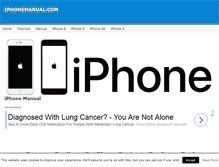 Tablet Screenshot of iphonemanual.com